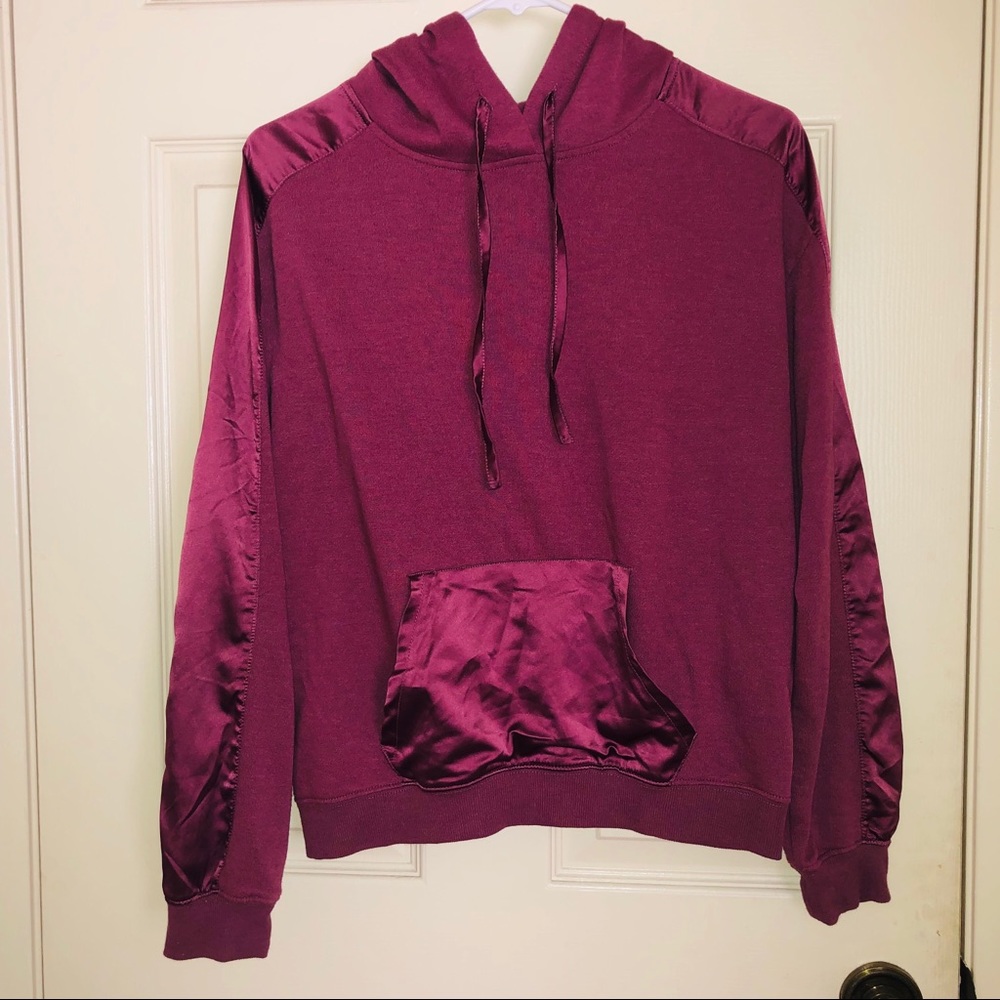 Mixed texture hoodie (NEW)
